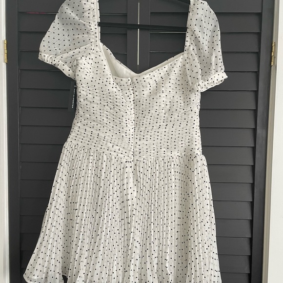 New never worn Self-portrait Polka Dot Mini Dress - Picture 9 of 9